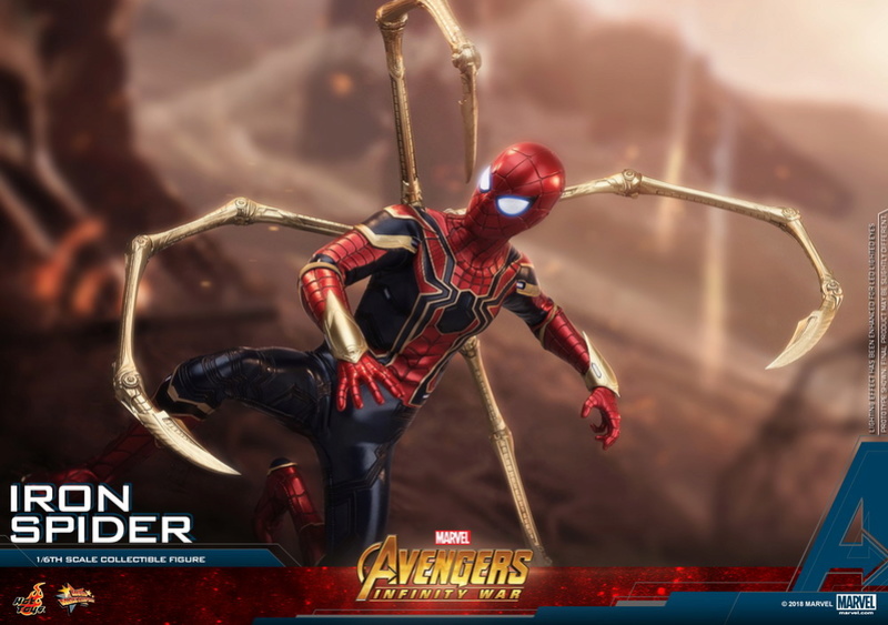 MCU - NEW PRODUCT: Hot Toys – MMS482 – Avengers: Infinity War– 1/6th scale Iron Spider Collectible Figure Hot_to24