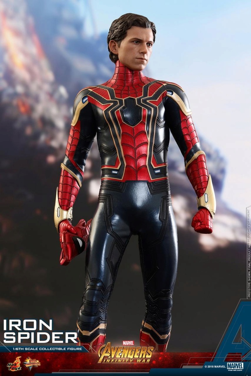 Marvel - NEW PRODUCT: Hot Toys – MMS482 – Avengers: Infinity War– 1/6th scale Iron Spider Collectible Figure Hot_to25