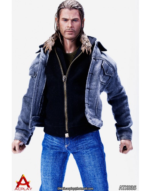 Clothes - NEW PRODUCT: Acplay ATX035 1/6 Scale Men's Denim Causal Wear Set Img_4110