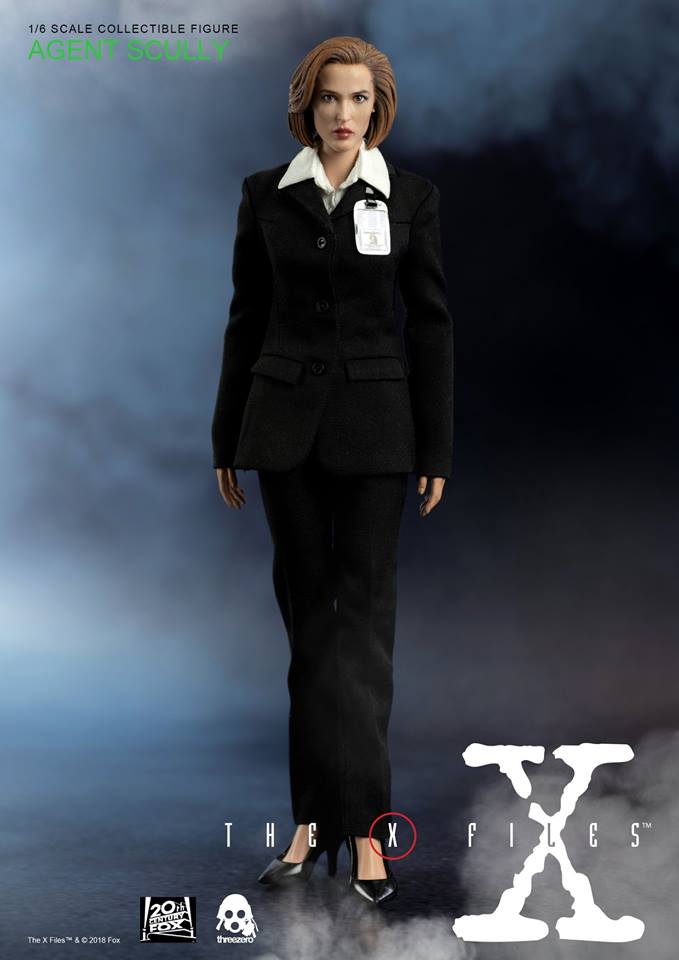 tv - NEW PRODUCT: Threezero: The X-Files: Agent Dana Scully 1/6 scale collectible figure (Updated 5/4/18) Threez13