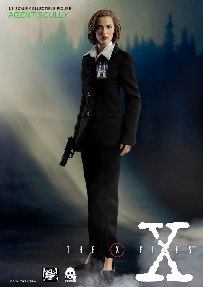 tv - NEW PRODUCT: Threezero: The X-Files: Agent Dana Scully 1/6 scale collectible figure (Updated 5/4/18) Threez14