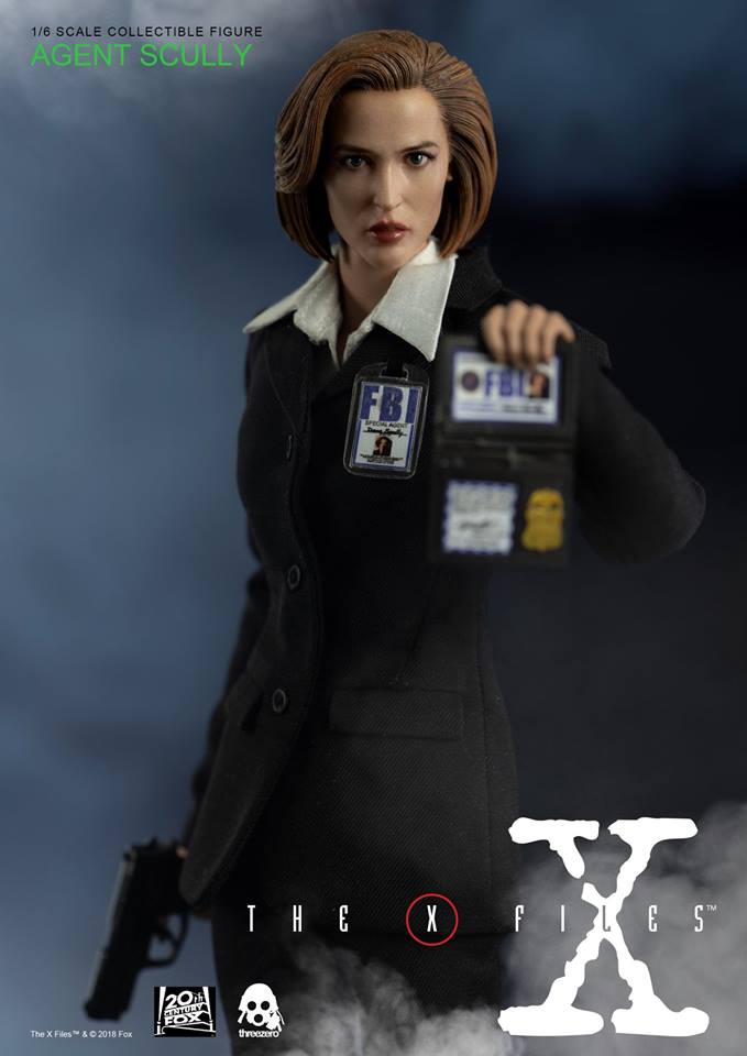 tv - NEW PRODUCT: Threezero: The X-Files: Agent Dana Scully 1/6 scale collectible figure (Updated 5/4/18) Threez16