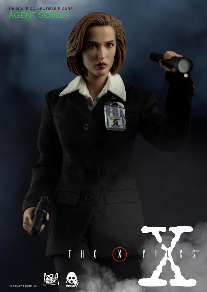 SciFi - NEW PRODUCT: Threezero: The X-Files: Agent Dana Scully 1/6 scale collectible figure (Updated 5/4/18) Threez17