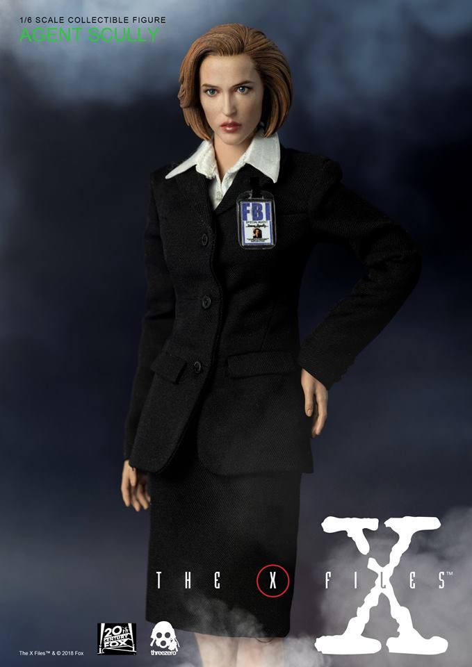 SciFi - NEW PRODUCT: Threezero: The X-Files: Agent Dana Scully 1/6 scale collectible figure (Updated 5/4/18) Threez19