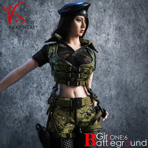 NEW PRODUCT: Vstoys 1/6 Female Doll Costumes Set 18XG13 Battlefield Girl