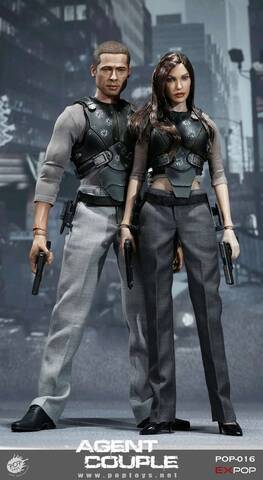POPTOYS製 1/6 Agents Couple Mrs. Smith 1/6 Scale Agent Couple Mrs. Smith Figure by Pop Toys