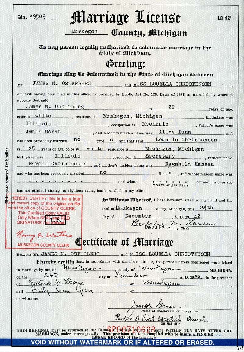 Iggy's Parents marriage certificate Osterb12