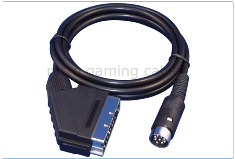 Câble Péritel RGB avec Séparateur de Synchro intégré  ( Csync )  Neo_mo10