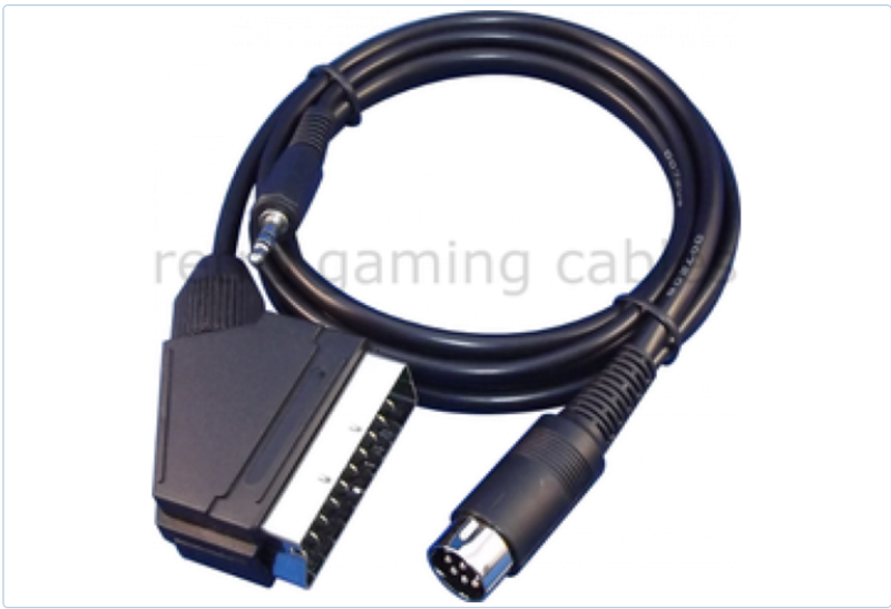 Câble Péritel RGB avec Séparateur de Synchro intégré  ( Csync )  Neo_st10