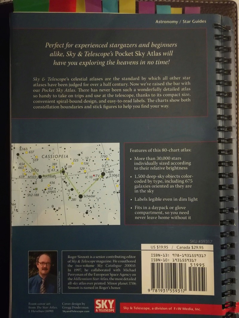"Pocket Sky Atlas" de Roger W.Sinnott Pocket11