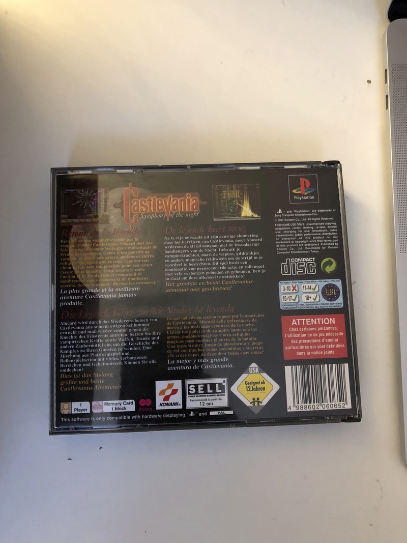 Castlevania symphony of the night collector FR T9k7cw10