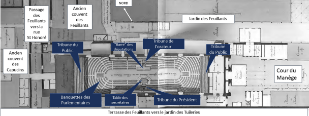 La galère de Marie Antoinette pour sortir des Tuileries Manc3a10