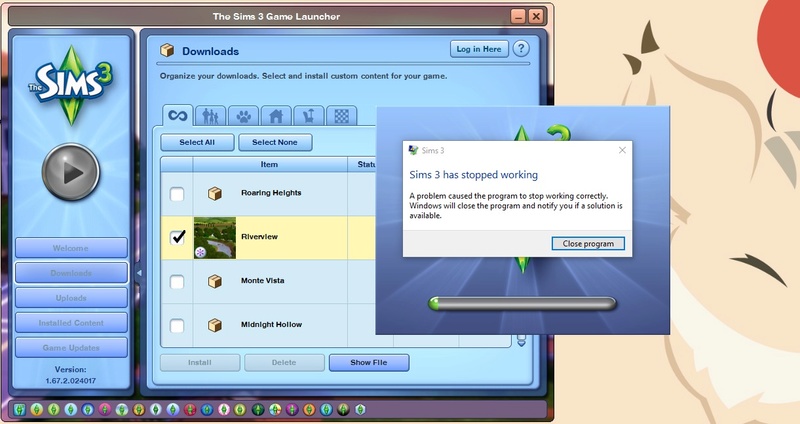 Store Worlds Installing "Sims 3 Stopped Working" Untitl10