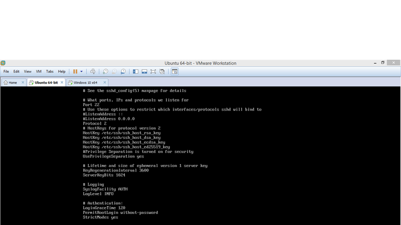 Configuración y instalación de SSH en ubuntu server 14.0 Ss310