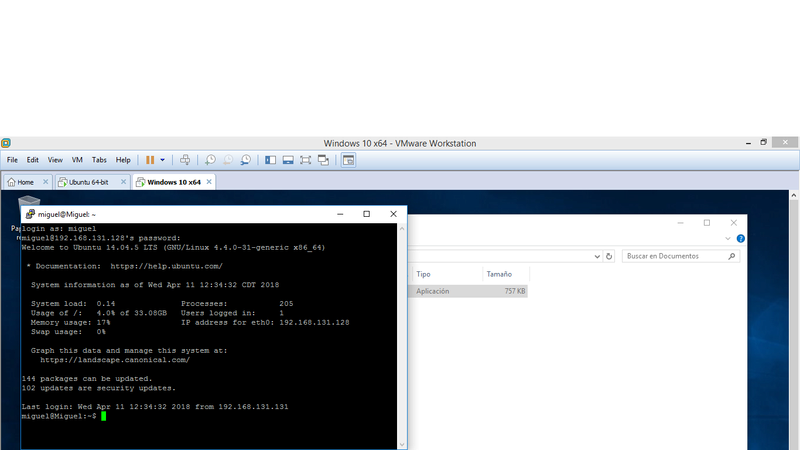 Configuración y instalación de SSH en ubuntu server 14.0 Ss510