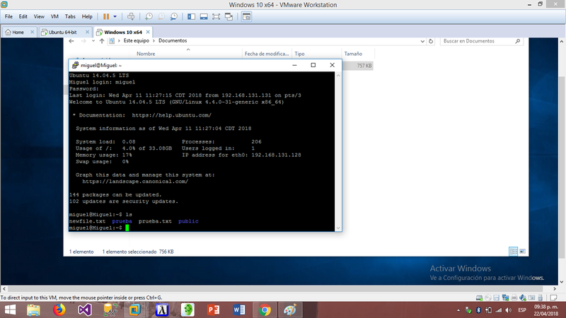 Configuración y instalación de servicio de telnet ubuntu server 14.0 con wimdows Telnet25