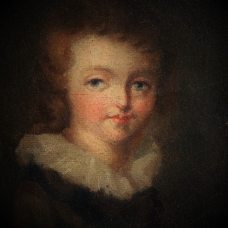 1790: Louis XVII (1785-1795)- représenté en 1790 Ecole-10
