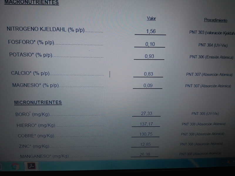 Plantones con los crecimientos secos (Córdoba) Analis13