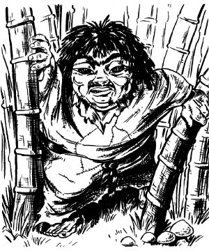 Chougou: halfling (runt korobukuru?) rigger Chougo10