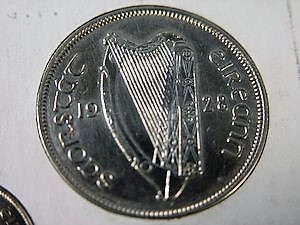 Estado Libre Irlandés (1928, primera serie de monedas) ¿EBC/SC/proof? 1b11