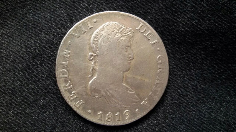 8 Reales México 1819, Fernando VII Photo_23