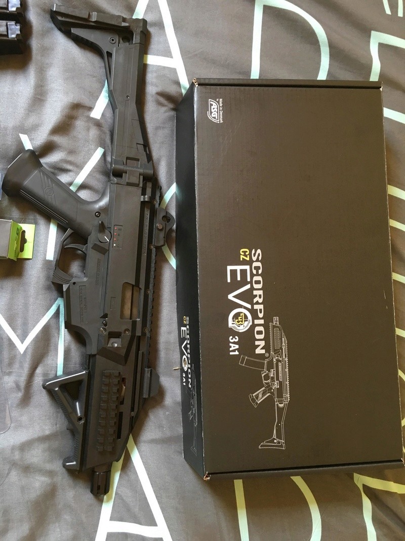 Scorpion Evo 3 + Mags + Accessoires, 300€ le lot, prix imbattable 32312910
