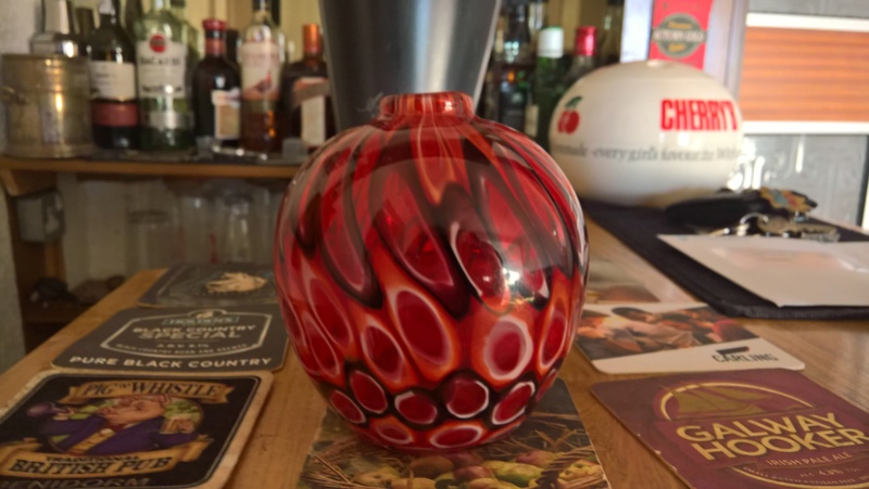 Glass vase, Chinese?  Wp_20114