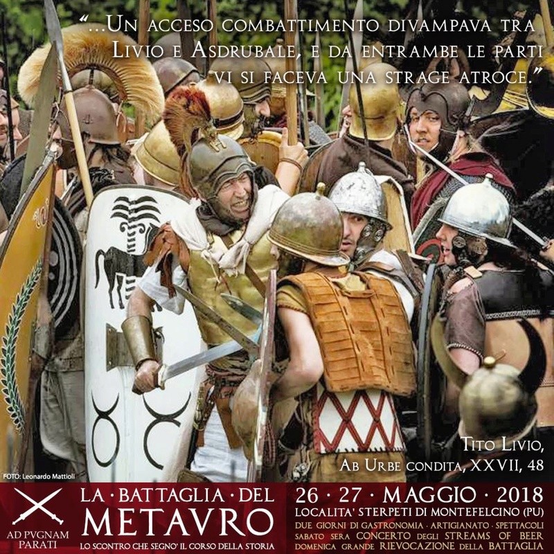 La Battaglia del Metauro - 26-27 Maggio 2018 - Montefelcino (PU) Battag10