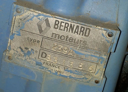 08 - Réflexions sur la numérotation des BERNARD-MOTEURS Bernar10