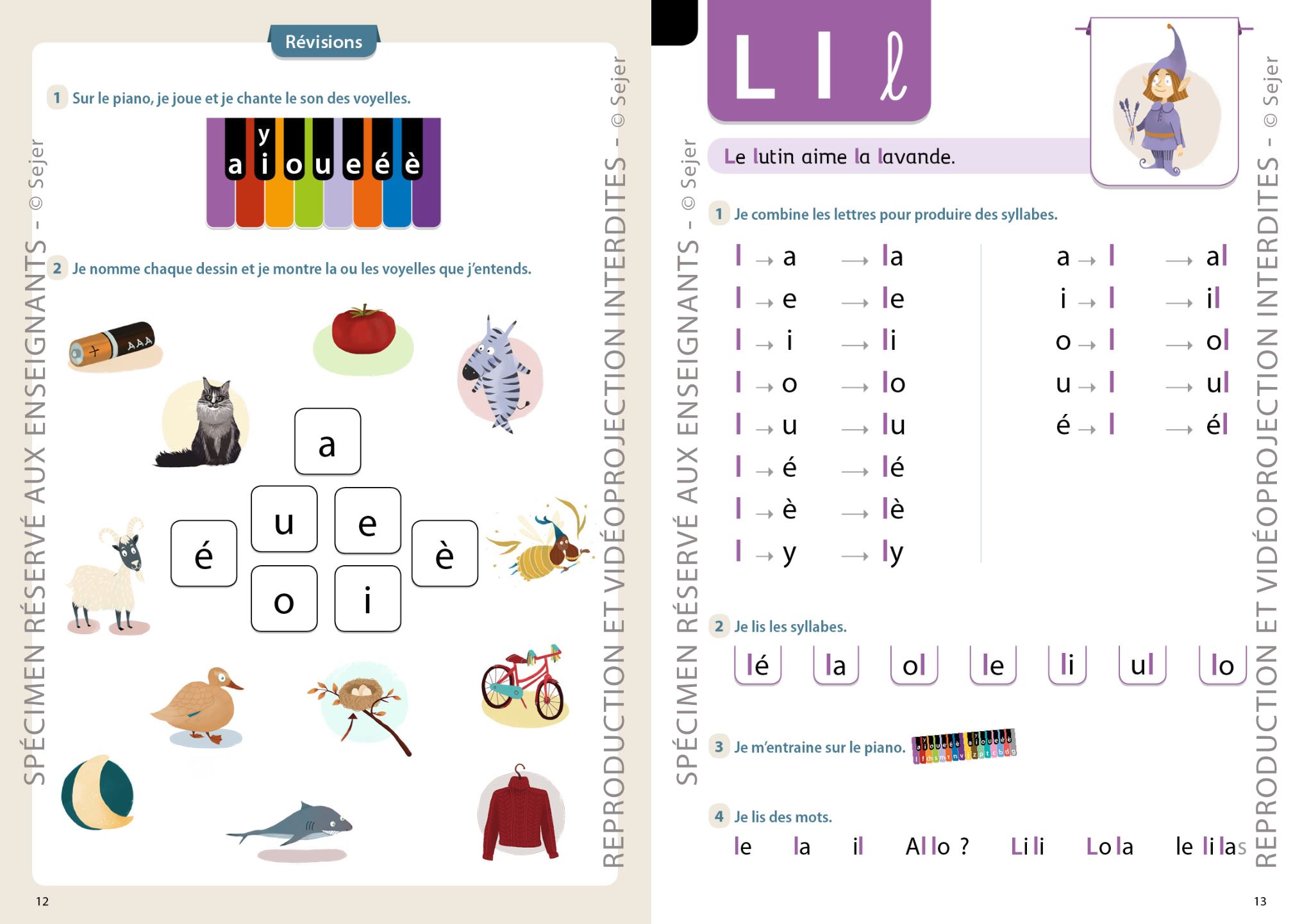 Exercices De Lecture Pour élèves Allophones Méthode de lecture CP pour la rentrée 2018 - Page 13