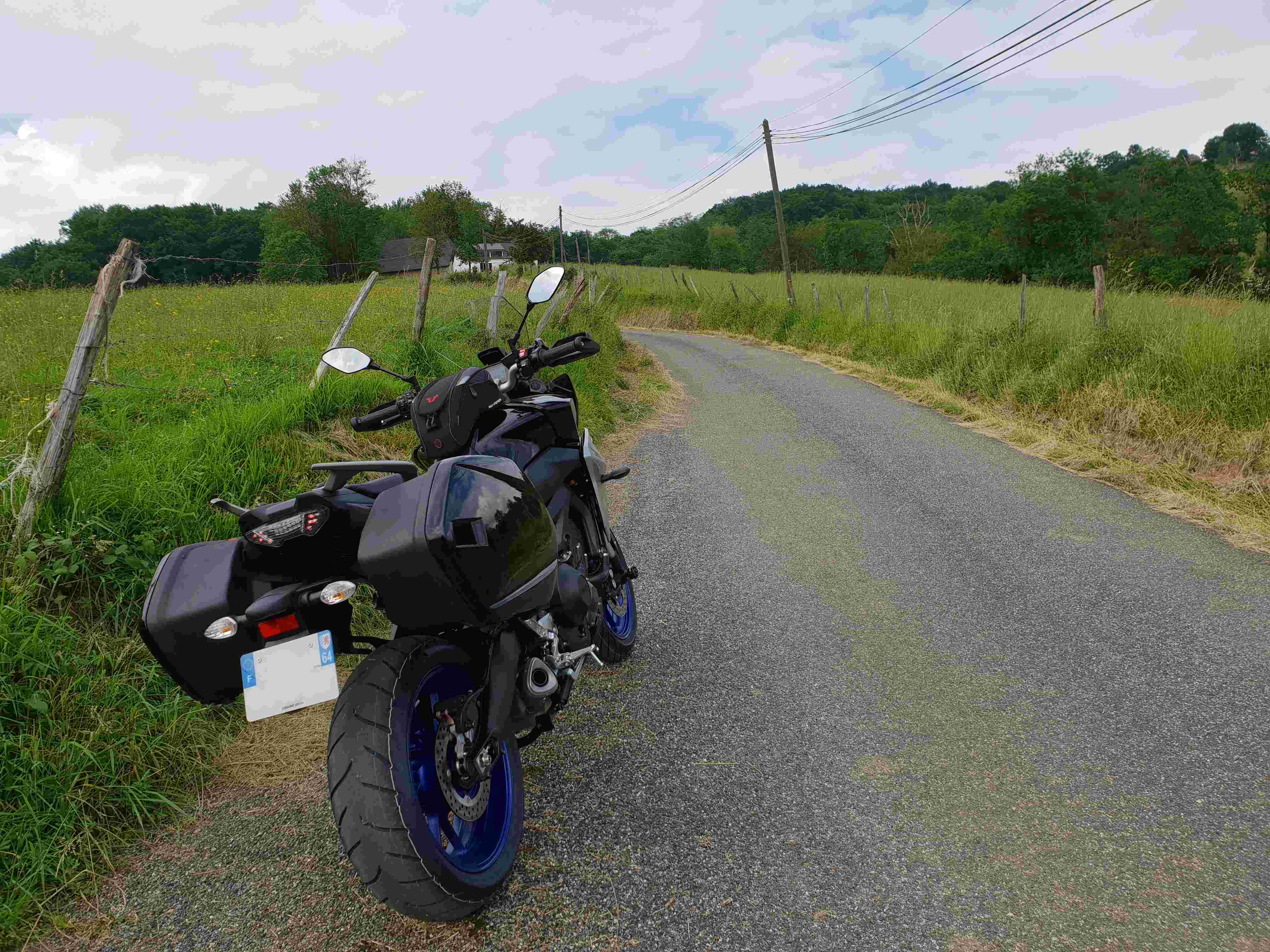 Tracer 900 GT Midnight Black du sud! 20180515