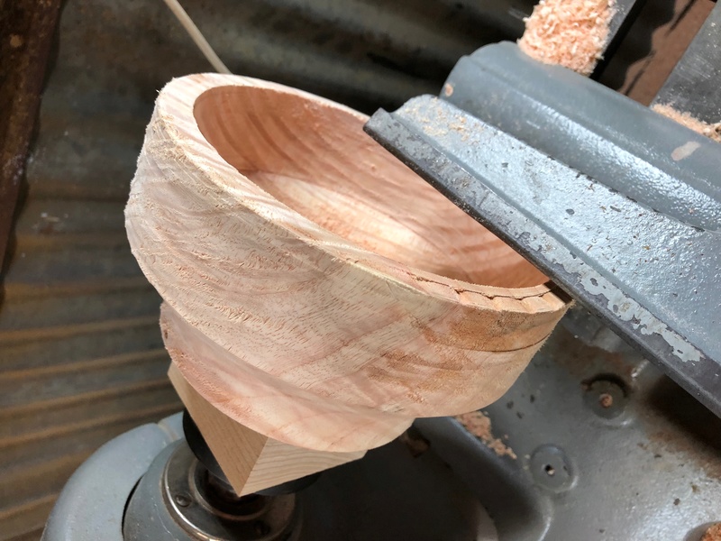 Turning bowls from green wood Img-0810