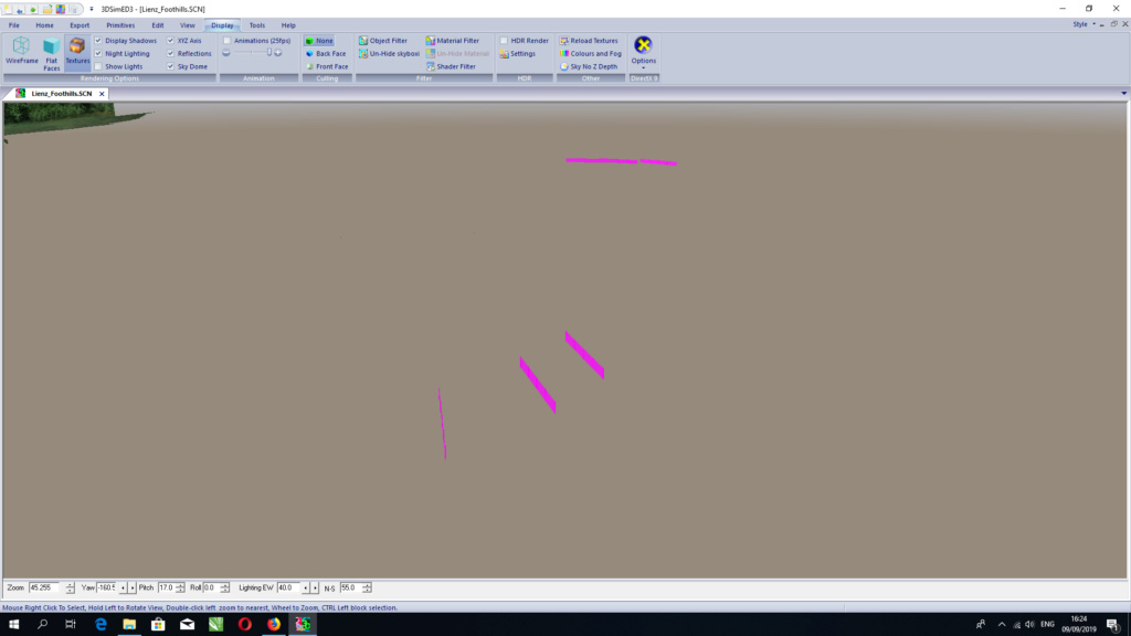 How to edit existing racetrack Screen13
