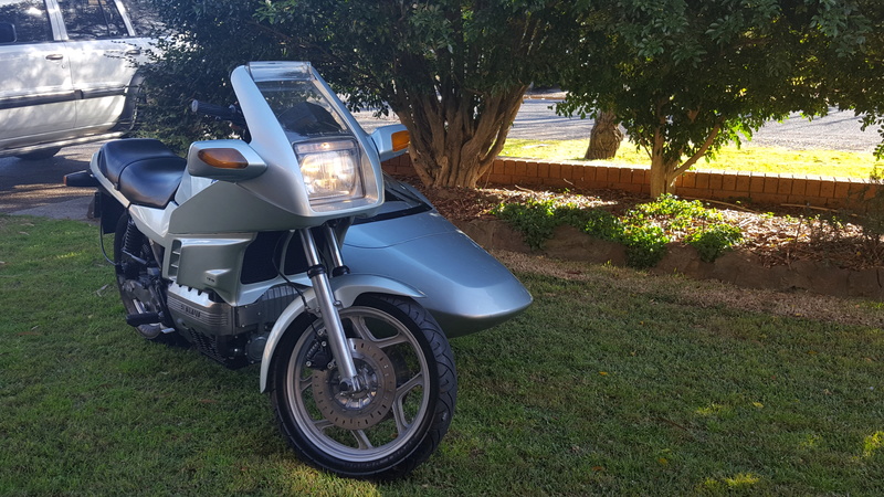 Hello from Aussie East Coast - K100RS  20170715
