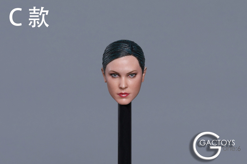 headsculpt - NEW PRODUCT: GACTOYS new product: 1 / 6 European and American cold female killing hand carving [GC022 -A, B, C, D.4] 1011