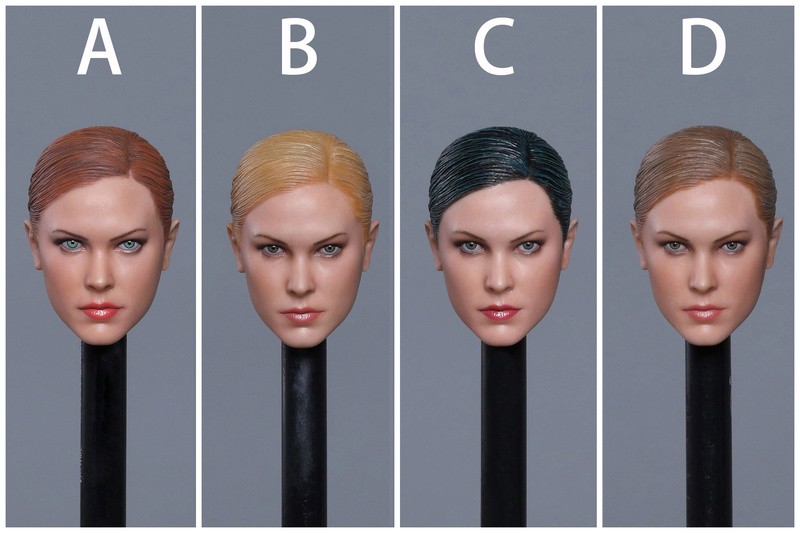 NEW PRODUCT: GACTOYS new product: 1 / 6 European and American cold female killing hand carving [GC022 -A, B, C, D.4] 111