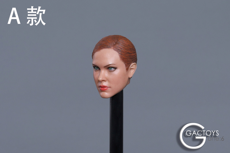 headsculpt - NEW PRODUCT: GACTOYS new product: 1 / 6 European and American cold female killing hand carving [GC022 -A, B, C, D.4] 711