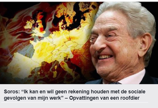 GEORGE SOROS - Wie is toch George Soros? de man die continenten weet te ontwrichten. Naamlo10