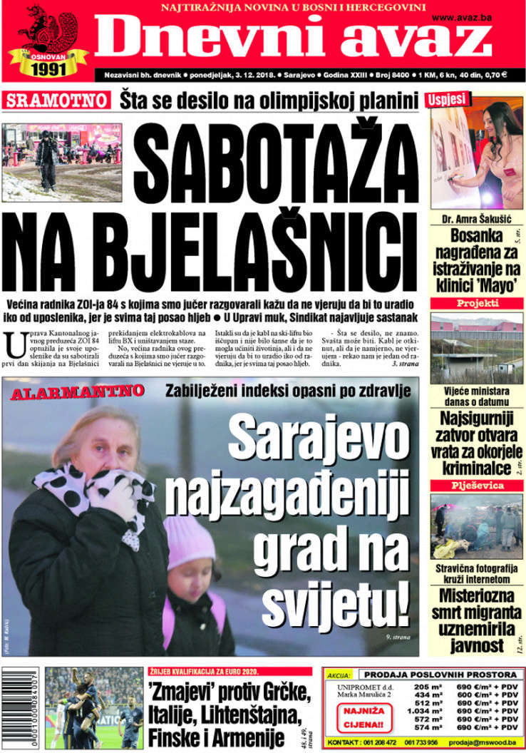 Bošnjakistan u tri vijesti W87310