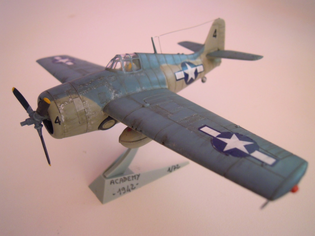 [ACADEMY] Grumman F4F 4 Wildcat, 1942 [FINI] Dscn9413