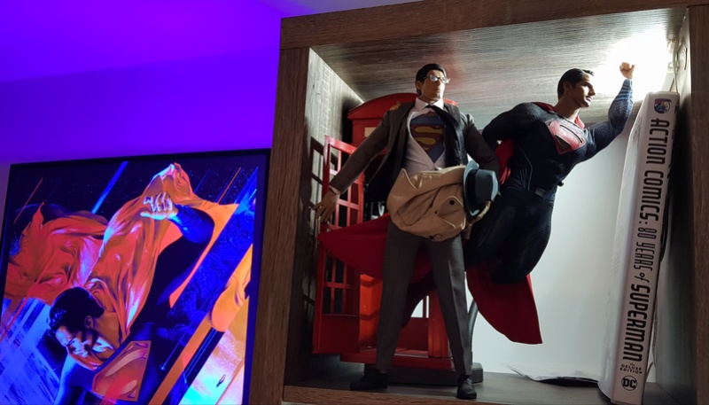 Clark Kent (1978) Superman mini-Diorama using the new TALL M36 Phicen [WIP]  20181110