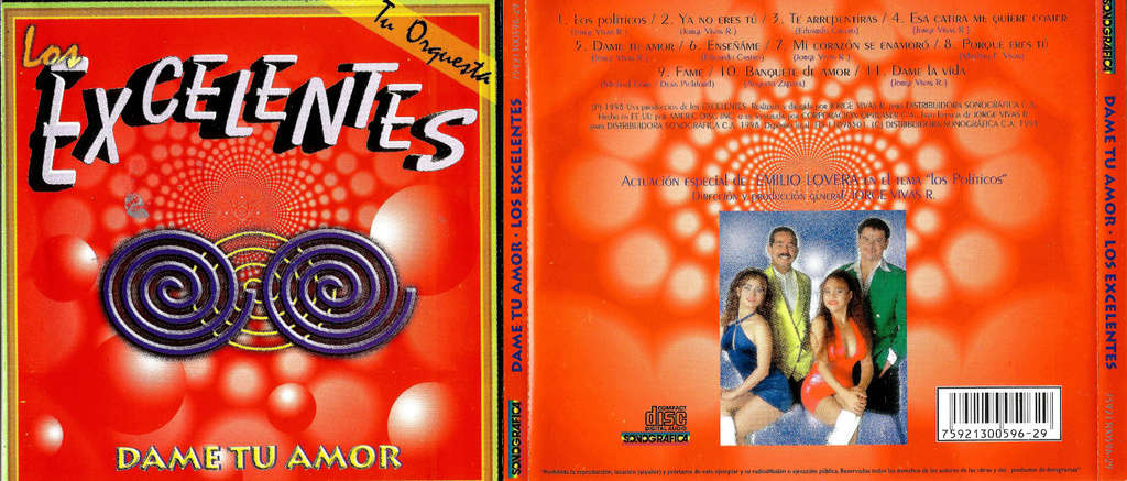 LOS EXCELENTES - DAME TU AMOR (1998) Los_ex10