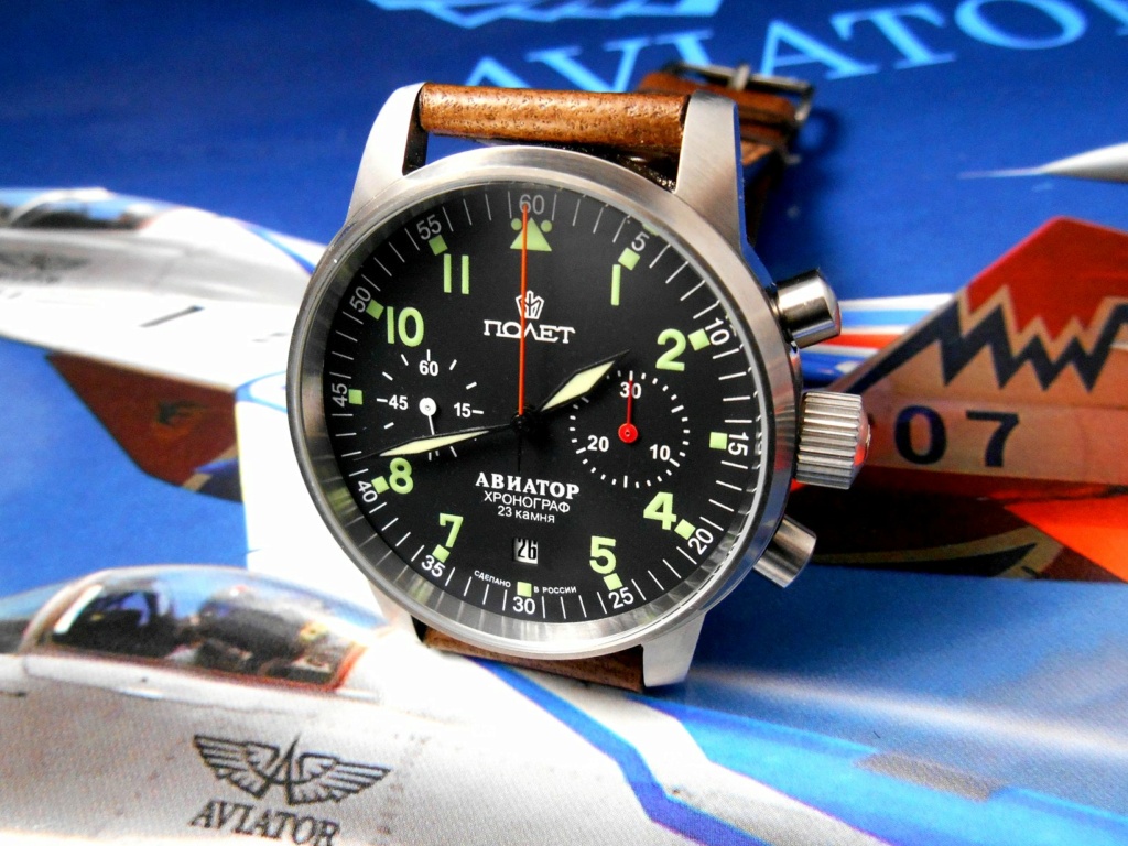 flieger - Feu de vos montres d'aviateur, ou inspirées du monde aéronautique - Page 32 Poljot76