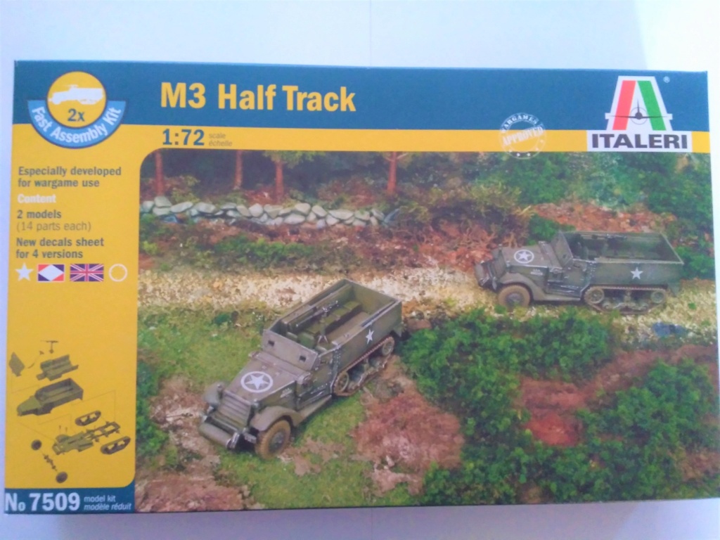 Half Track M3 2ème DB kit Italeri 1/72 "Fast Assembly" Img_3332