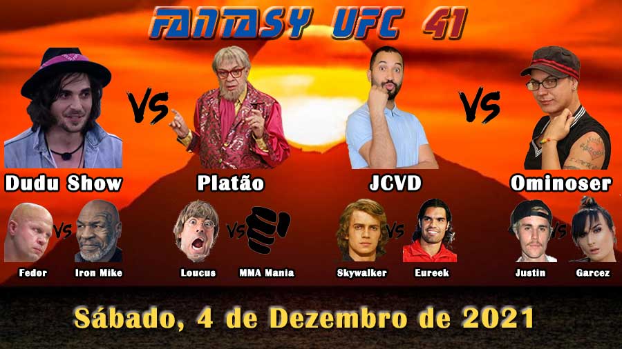 UFC ON FANTASY 2021 - 41 - DUDU SHOW X PLATÃO  ‐ 04/12, Novo-b21
