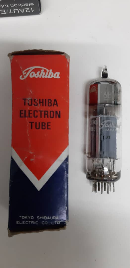 Toshiba 6BM8 tubes made in japan (used) Whats214