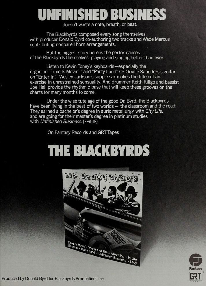 Décès de Kevin Toney, The Blackbyrds, mars 2024 Thebla10