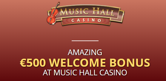 Music hall casino 500 welcome bonus
