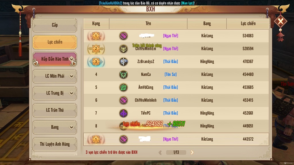 Hack Tân Thiên Long Mobile APK 2023 (Vô hạn NB, max vip, Menu Mod.. 27629010