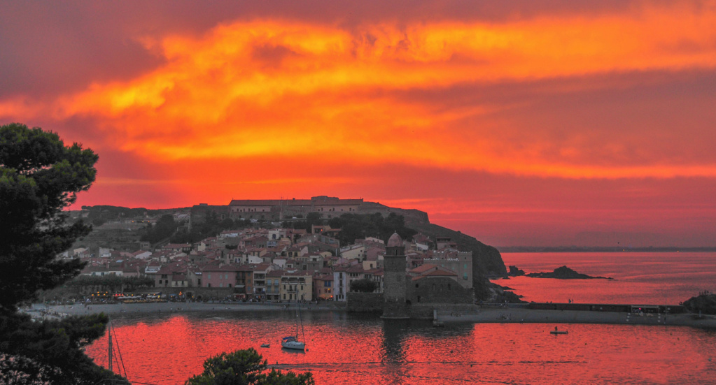 coucher de soleil sur Collioure Aa1_4510